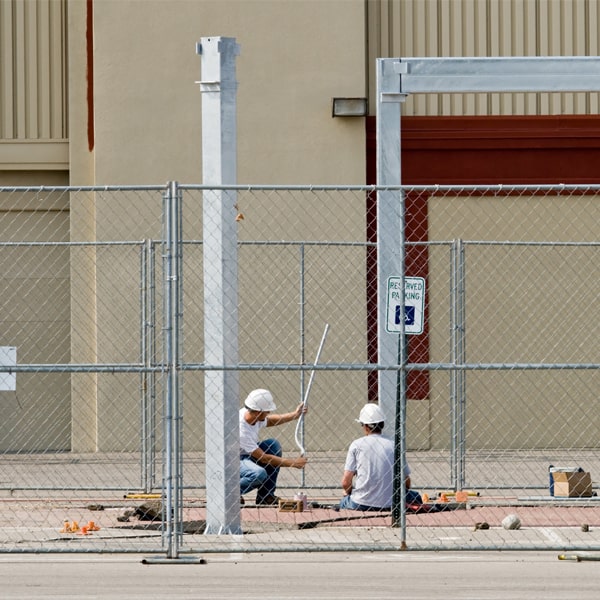 how long can i rent the temporary fence for my building site or event in Beverly Hills Texas
